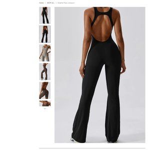 BOOTAYBAG ELLYETTE FLARE JUMPSUIT